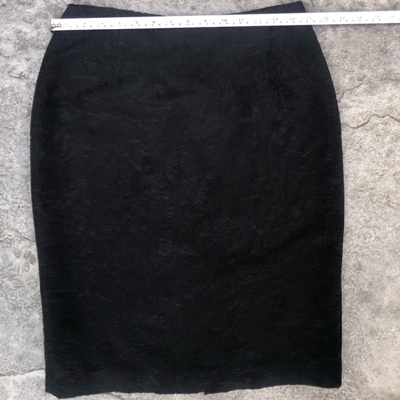 Sunny Choi textured black pencil skirt size 4 - Picture 5 of 6